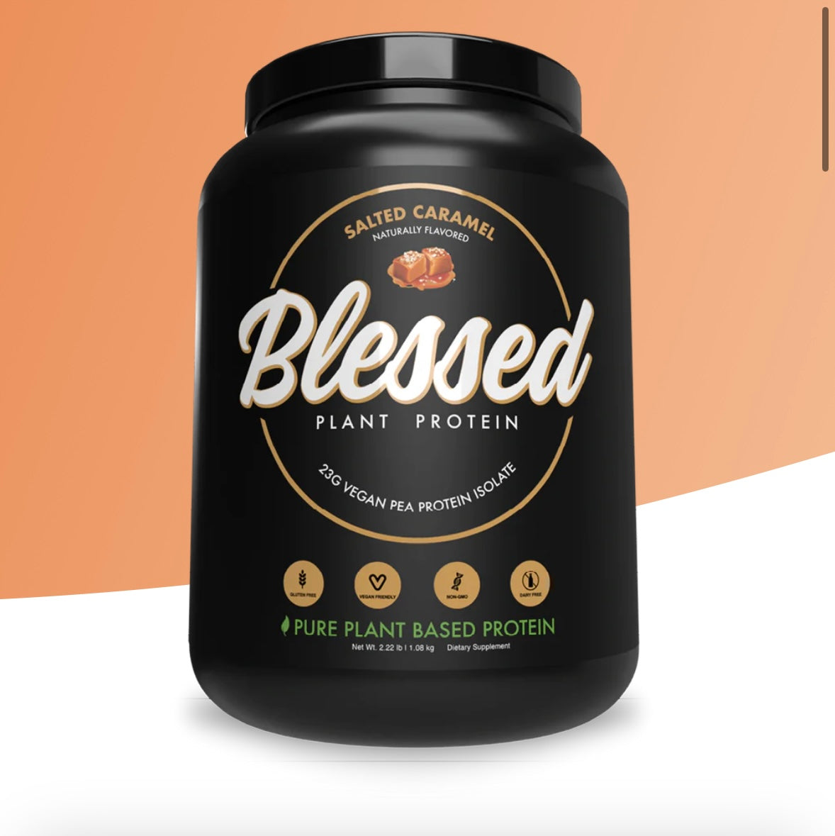 Blessed Plant-Based Protein - 30 Serve (Salted Caramel)