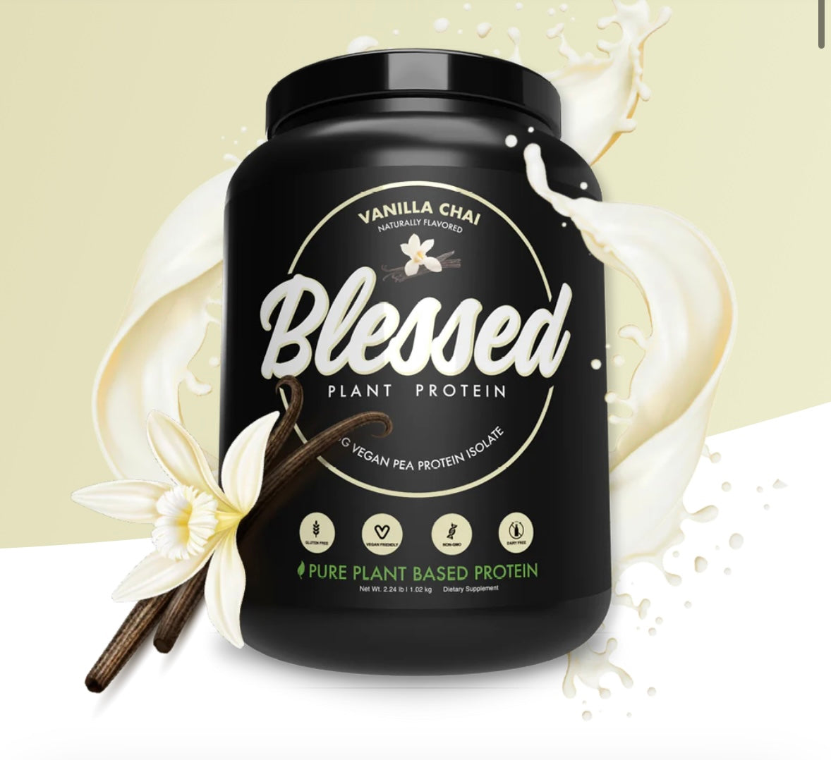 Blessed Plant-Based Protein - 30 Serve (Vanilla)