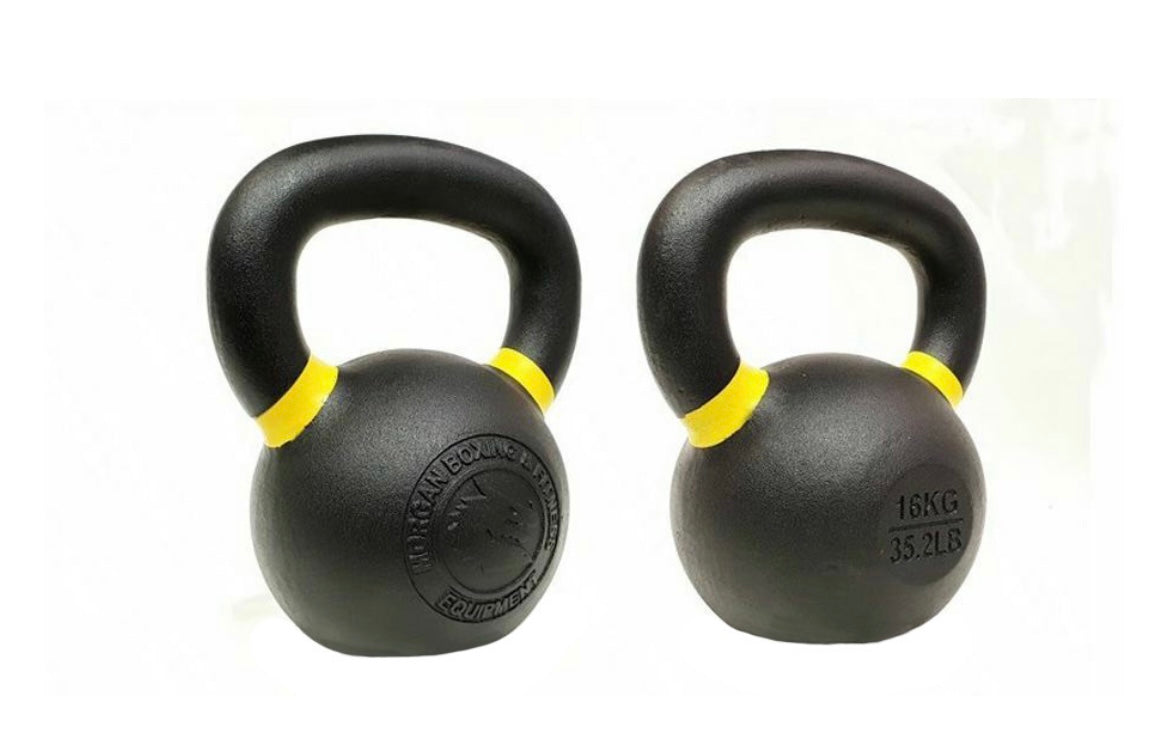 MORGAN V2 POWDER COATED KETTLEBELL 3PCS PACK (8KG + 12KG + 16KG)