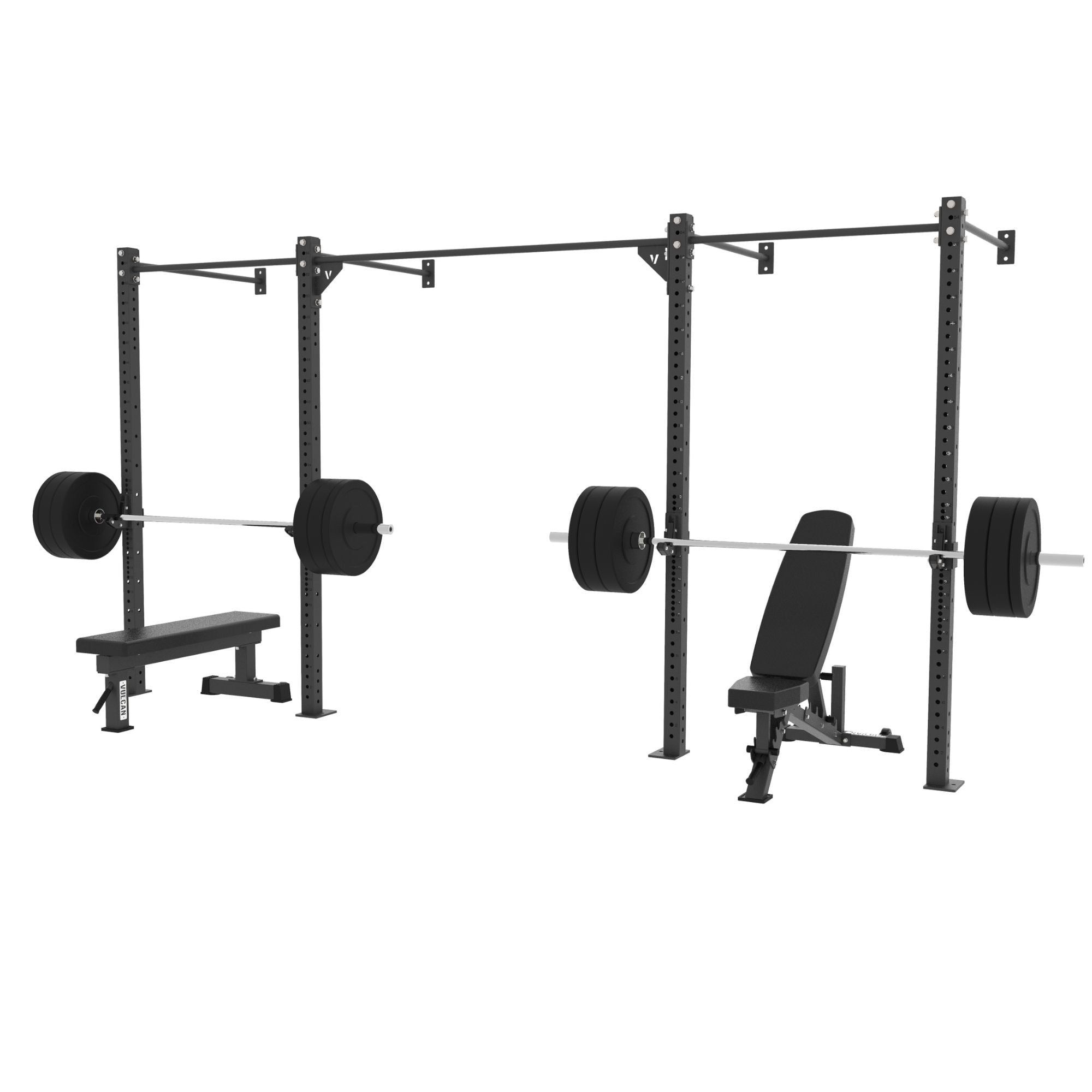 Rig Uprights at training studio