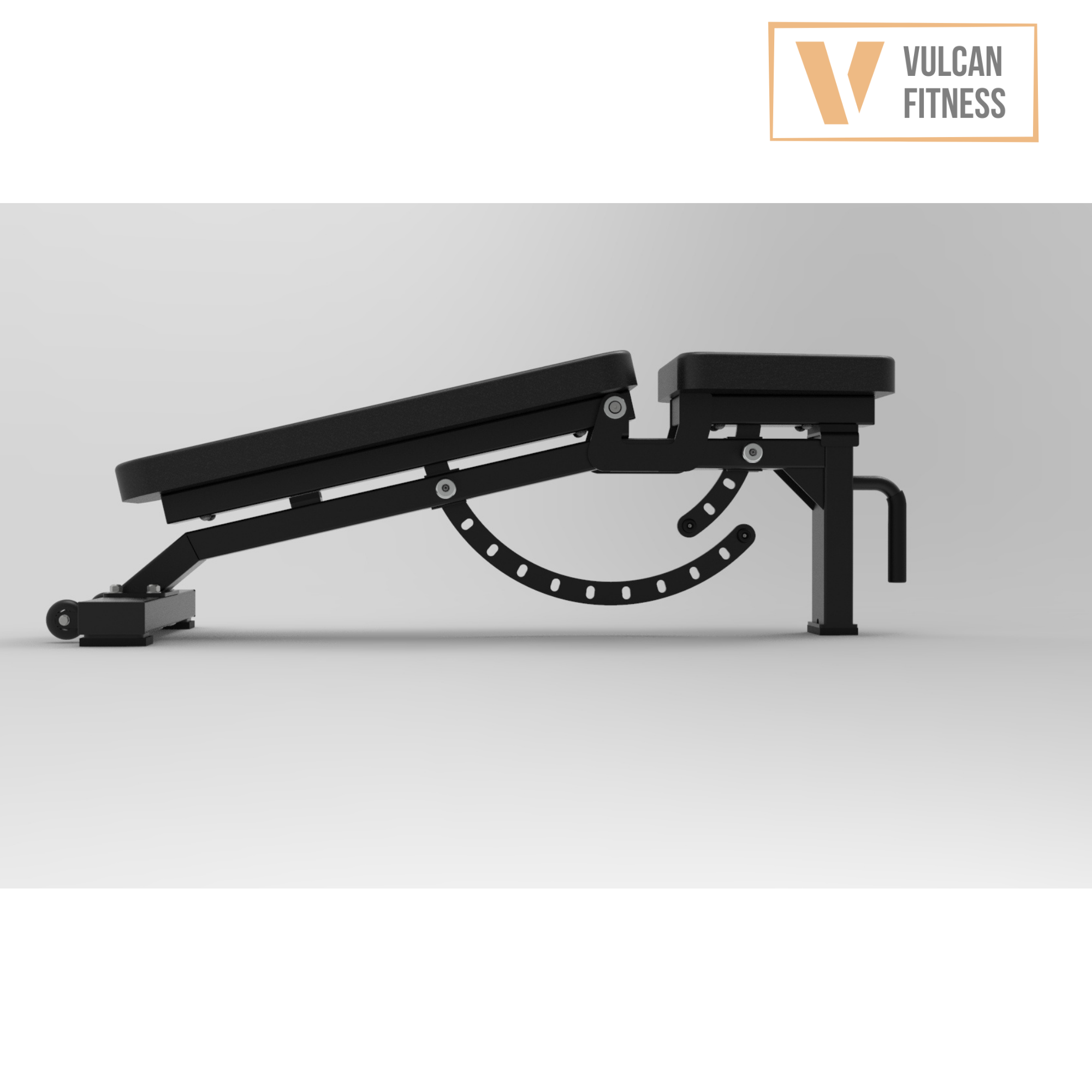 VULCAN Commercial Power Cage, Olympic Barbell, 150kg Colour Bumper Weight Plates & Adjustable Bench | IN STOCK