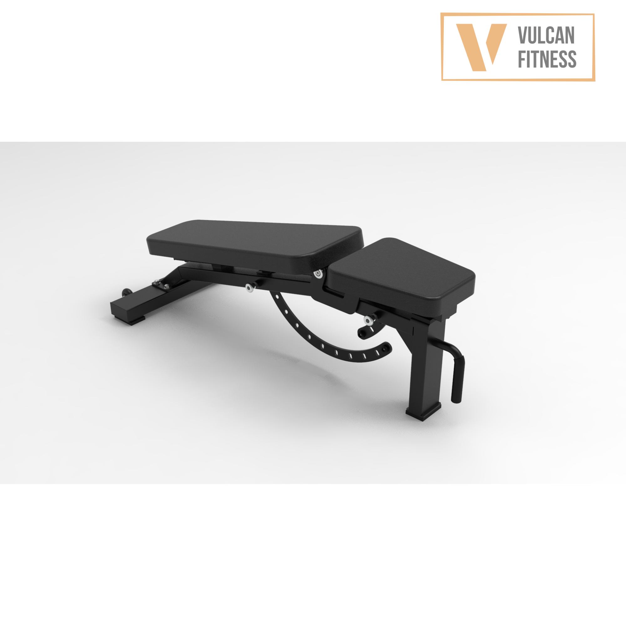 VULCAN Commercial Power Cage, Olympic Barbell, 150kg Colour Bumper Weight Plates & Adjustable Bench | IN STOCK