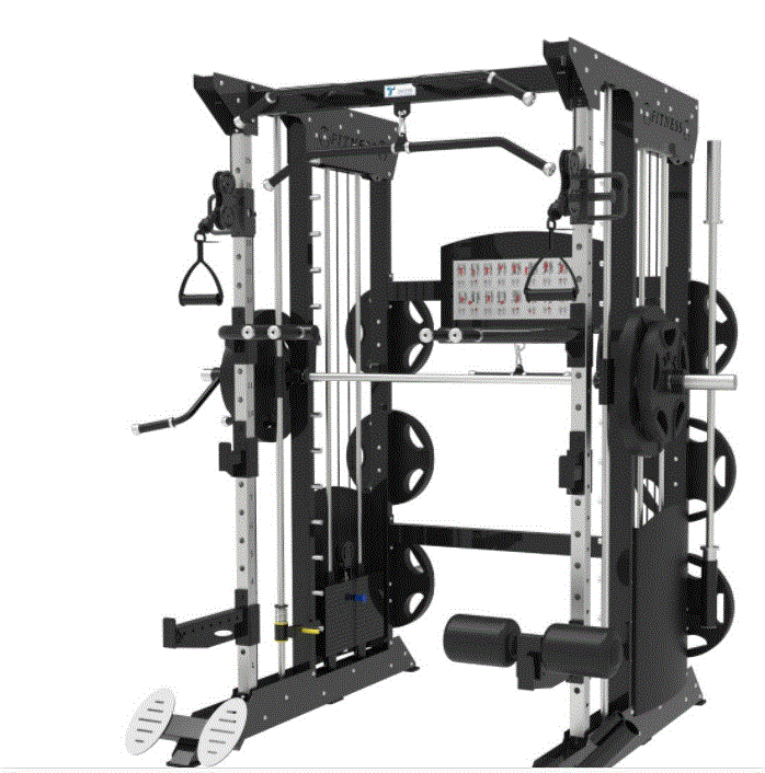 AGFC COMMERCIAL GRADE PIN LOADED SMITH MACHINE