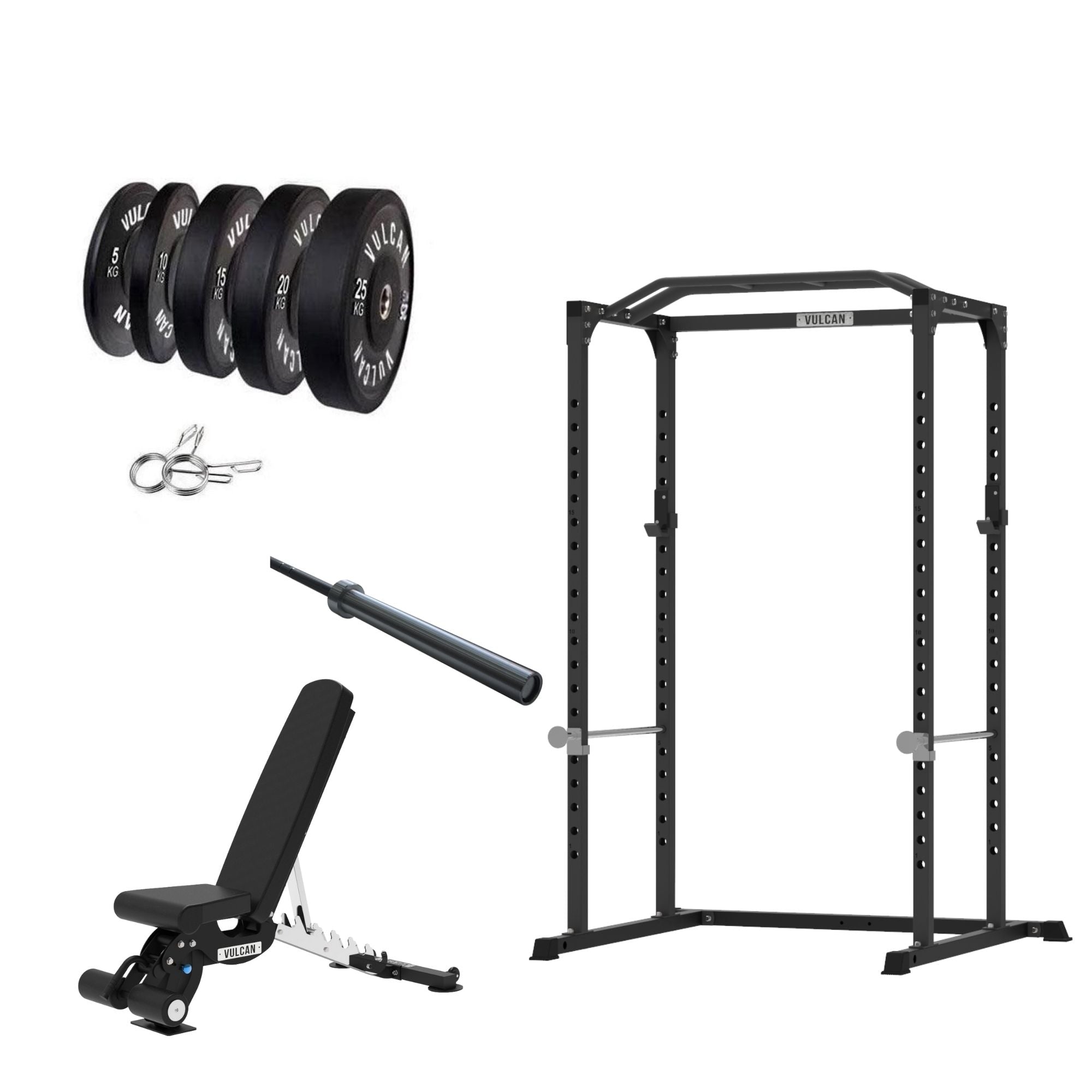 garage and home gym for training