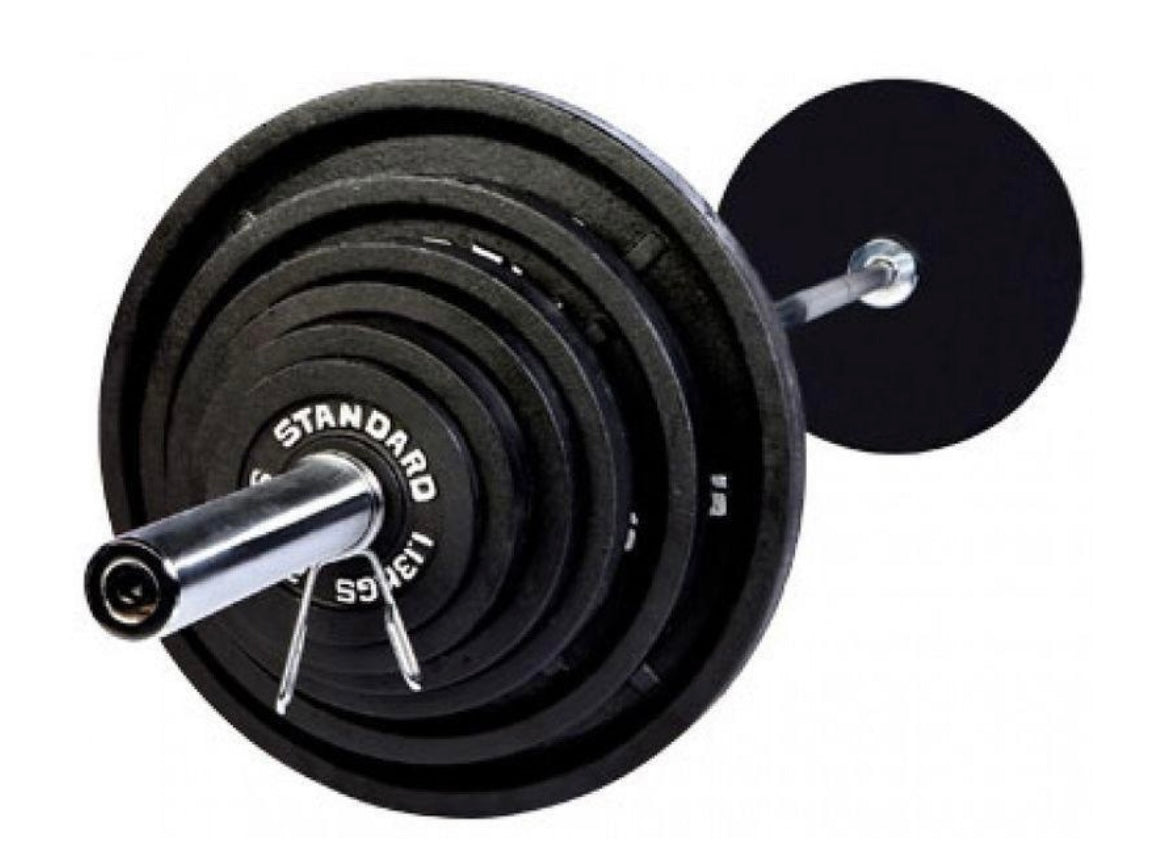 Cast Iron Plates Olympic Bar And Plates For Sale Olympic Black