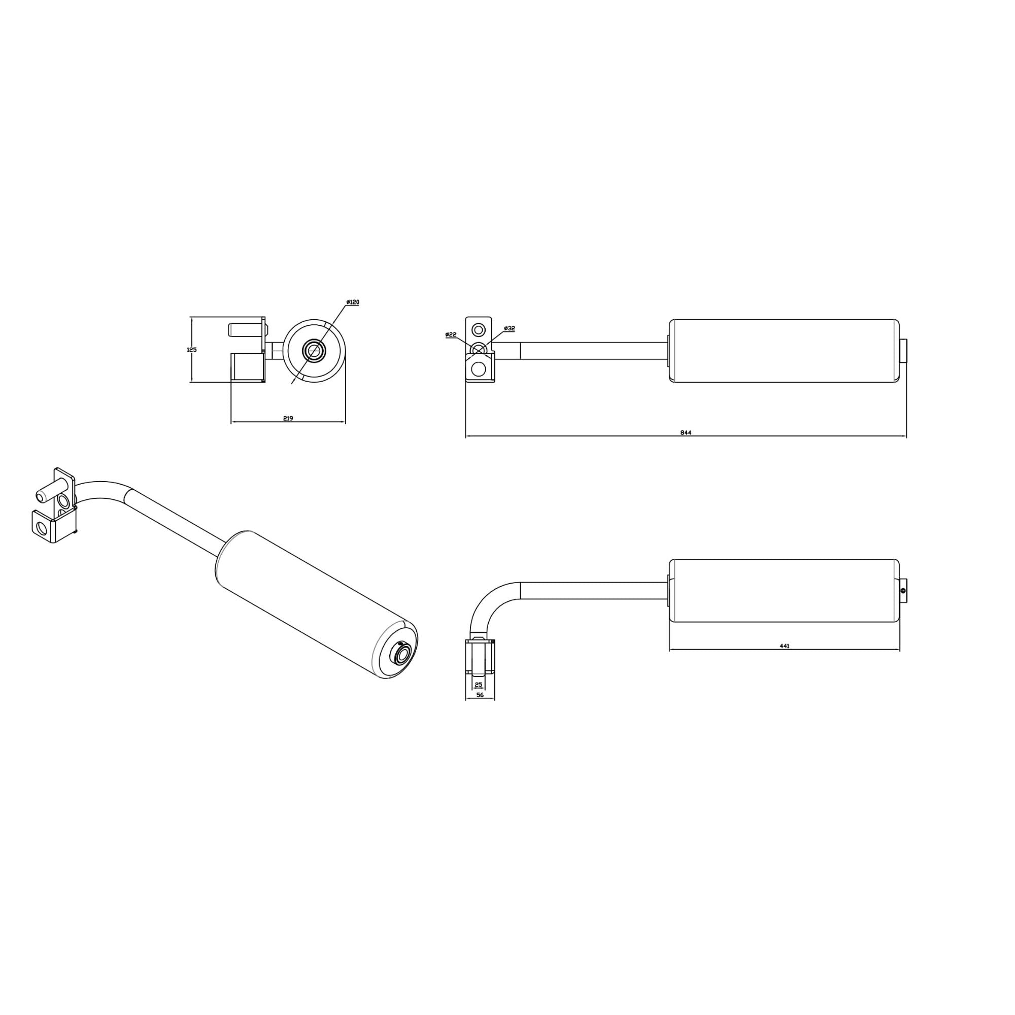 VULCAN Leg Roller Attachment for Home Gym Power Cage IN STOCK