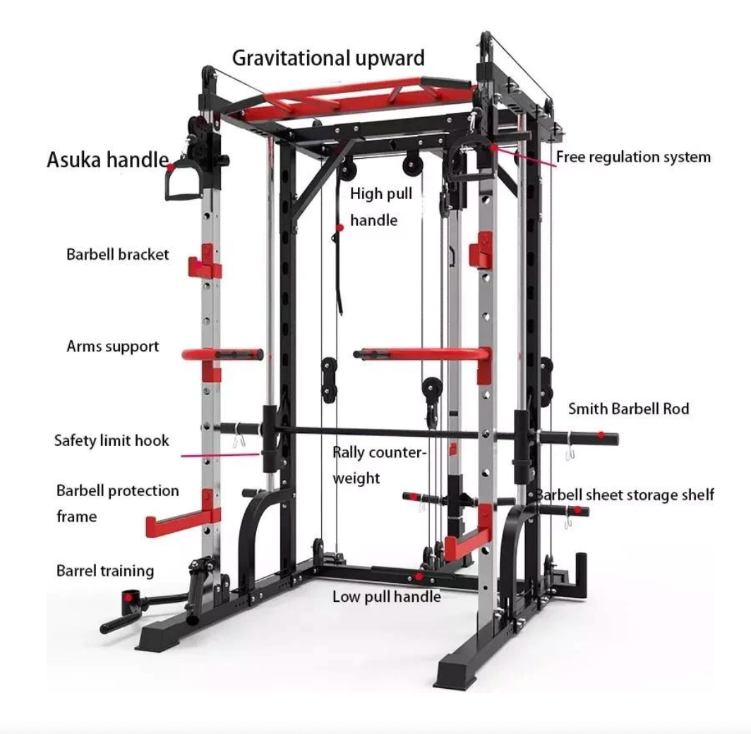 AGFC ALL IN 1 FUNCTIONAL HOME SMITH MACHINE