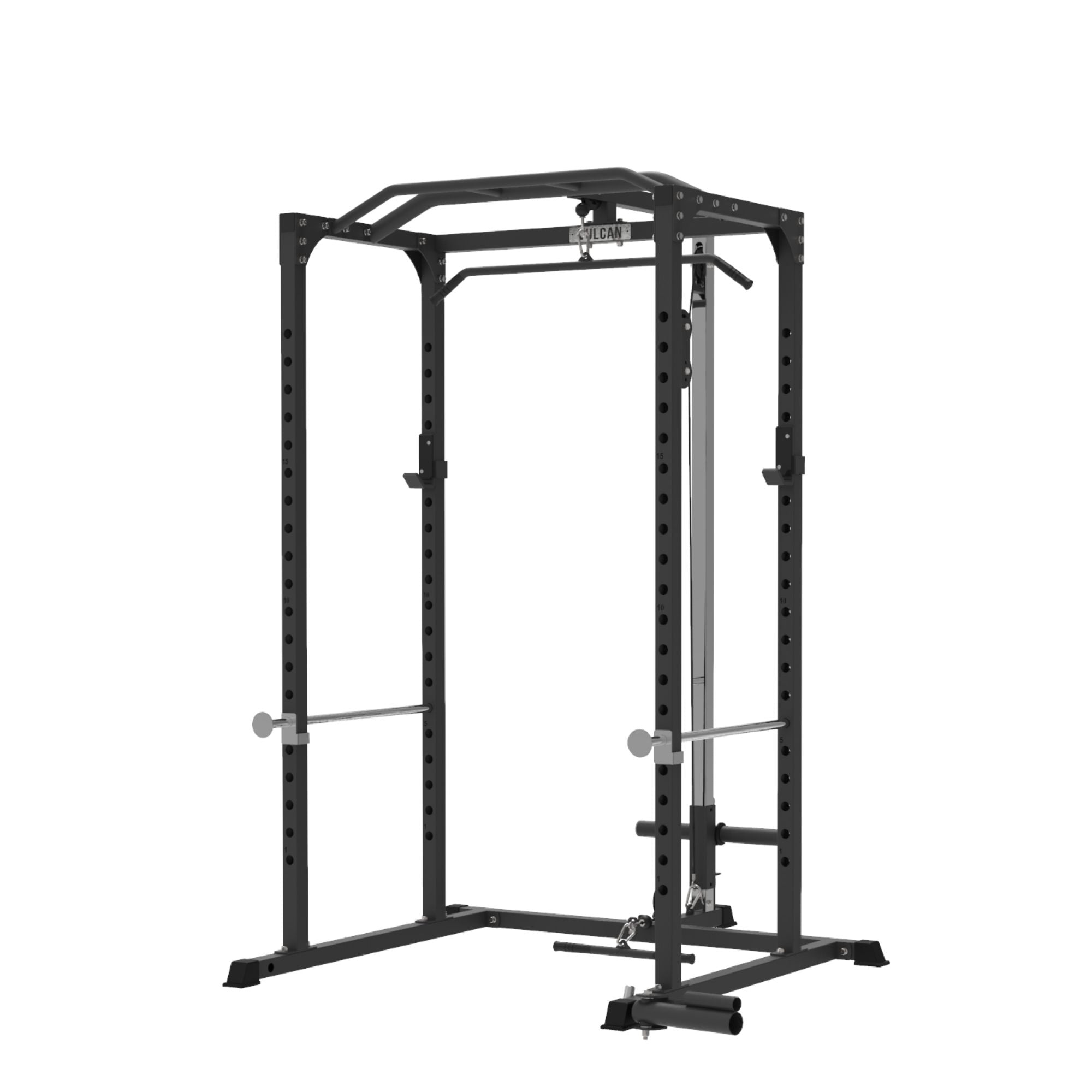 Power Rack including Lat/ Row Attachment