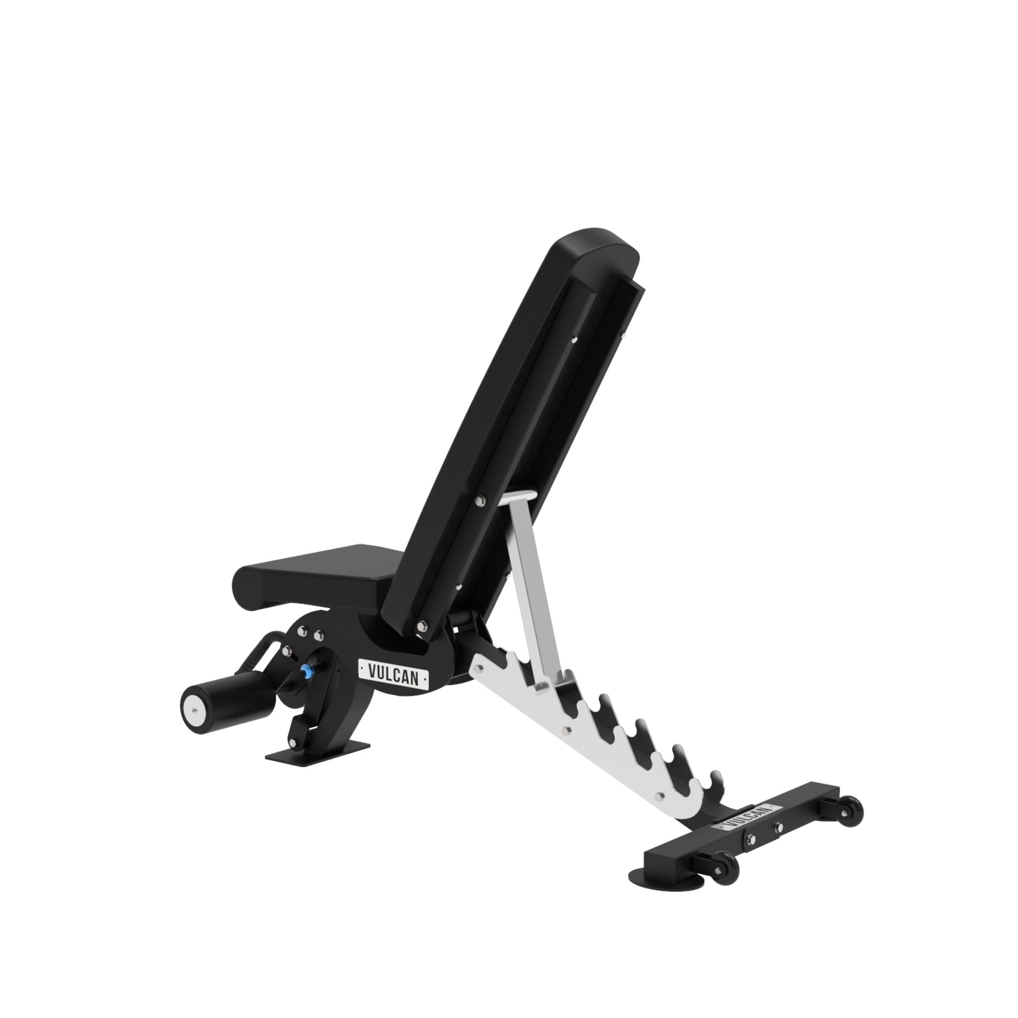 VULCAN Home Gym Power Cage, Olympic Barbell, 100kg Colour Bumper Weight Plates & Commercial FID Bench | IN STOCK