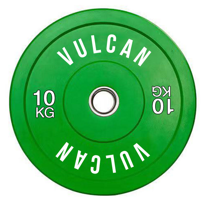 VULCAN Home Gym Power Cage, Olympic Barbell, 100kg Colour Bumper Weight Plates & Commercial FID Bench | IN STOCK