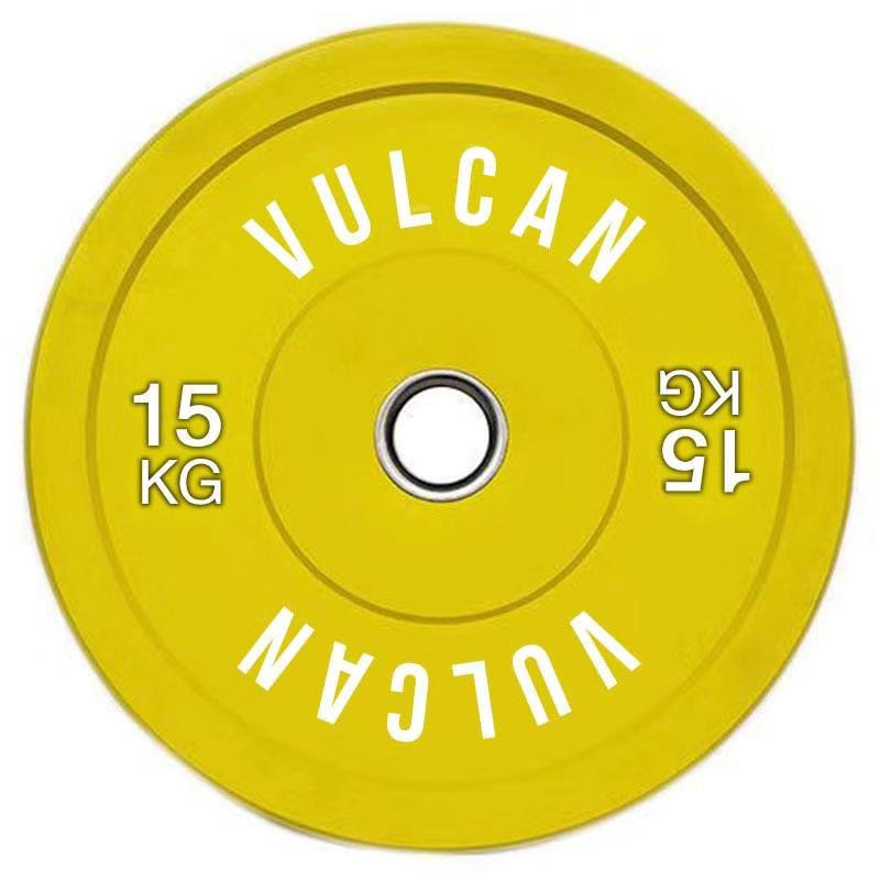 VULCAN Home Gym Power Cage, Olympic Barbell, 100kg Colour Bumper Weight Plates & Commercial FID Bench | IN STOCK