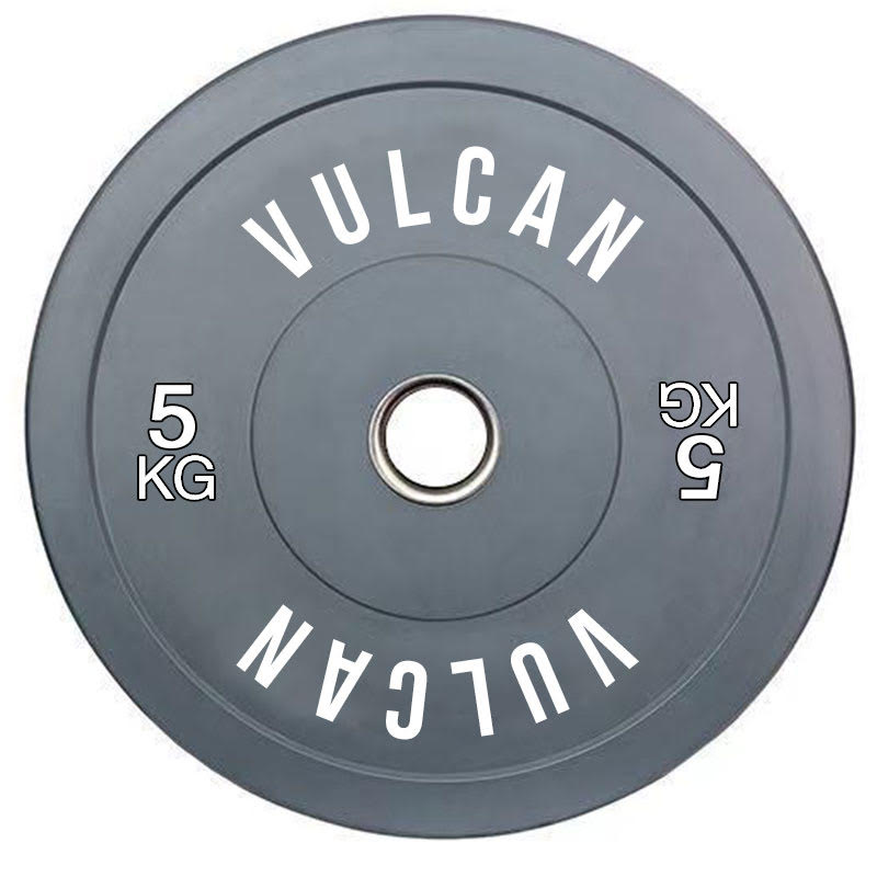 VULCAN Elite Squat Rack, Olympic Barbell, 100kg Colour Bumper Weight Plates & Pro Adjustable Bench | IN STOCK