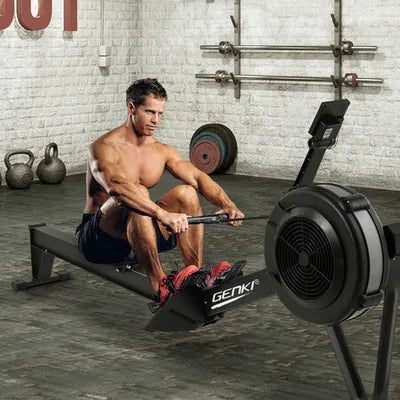 AGFC COMMERCIAL ROWING MACHINE AIR RESISTANCE